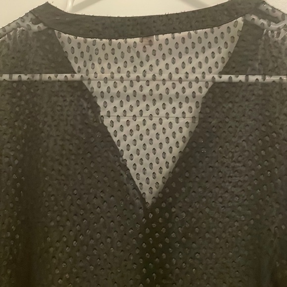 Skies Are Blue Sheer Blouse - Picture 6 of 9